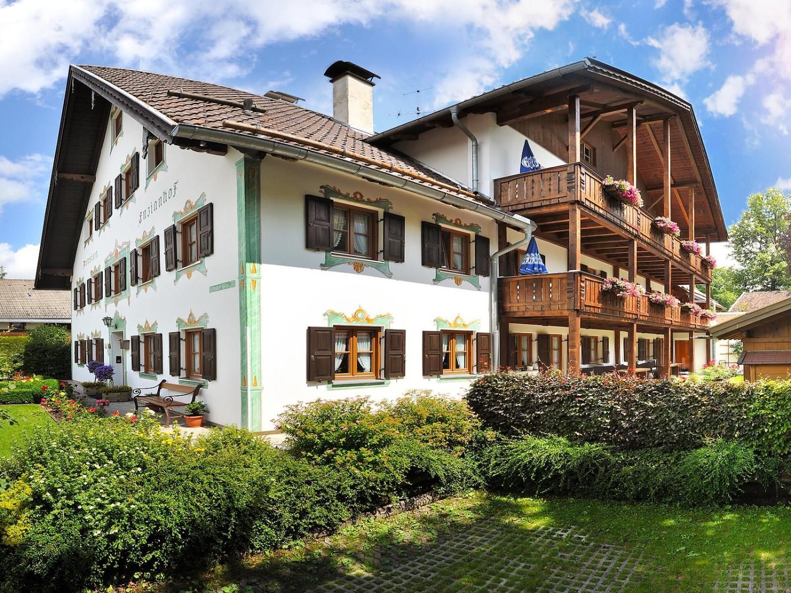 Gästehaus Enzianhof Hotel Garni Oberammergau Exterior foto