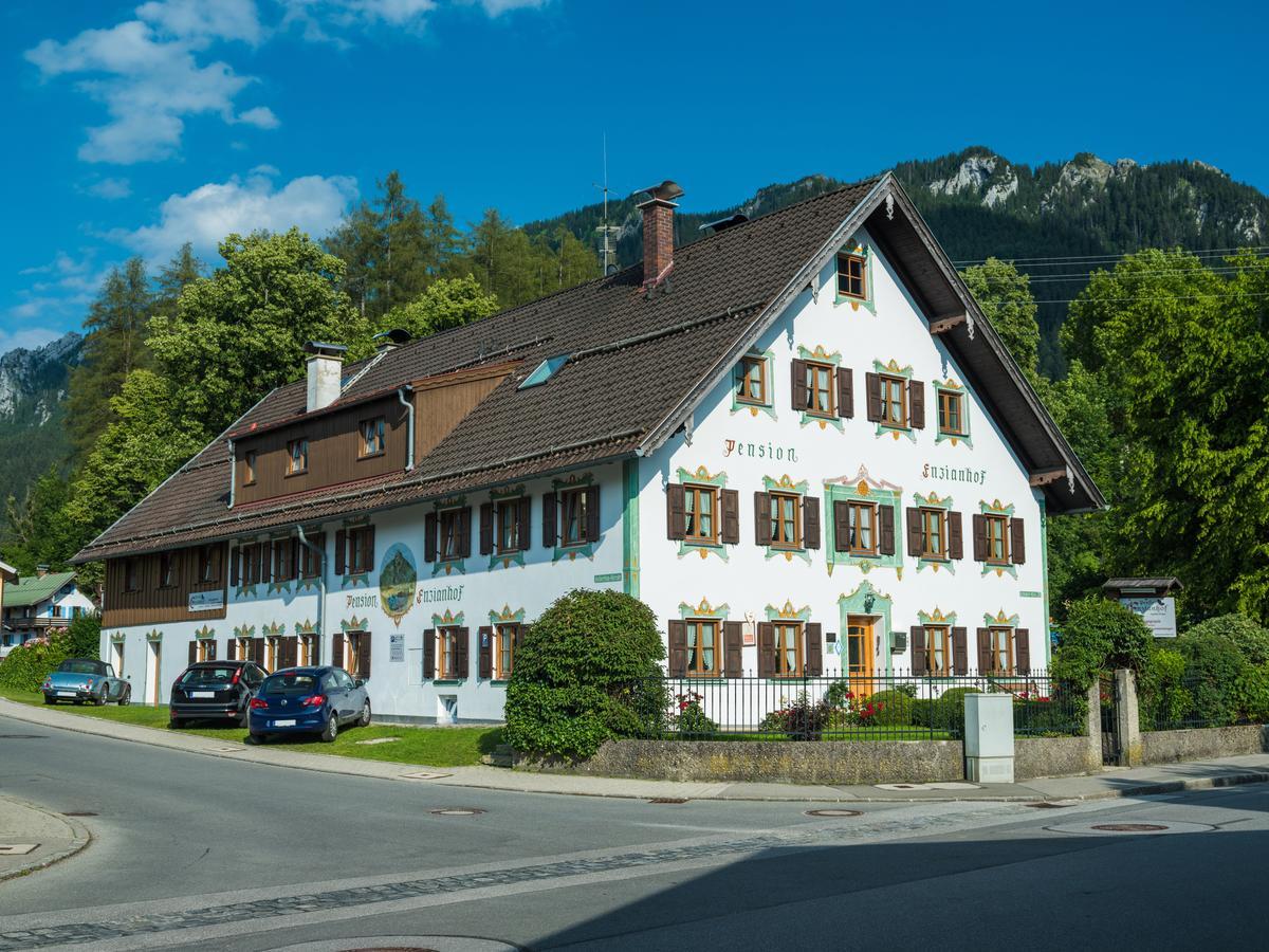 Gästehaus Enzianhof Hotel Garni Oberammergau Exterior foto
